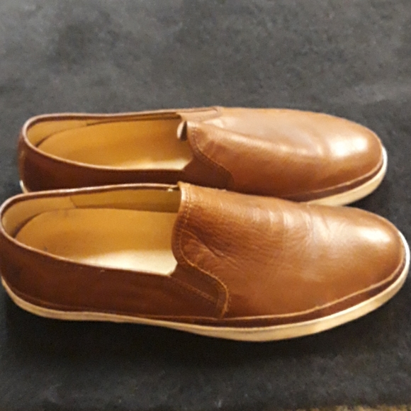 Frye men leather slip on. main image 6